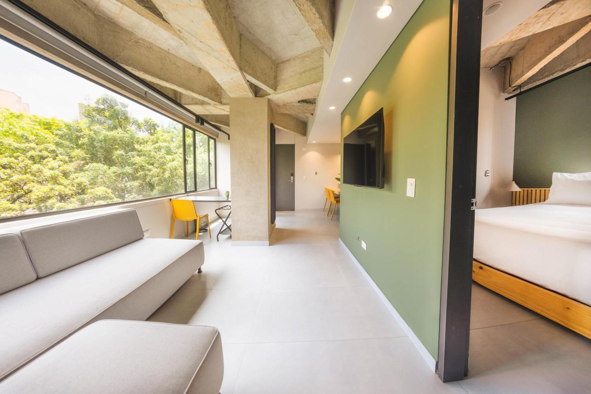 ホテル Firenze Lofts メデジン エクステリア 写真