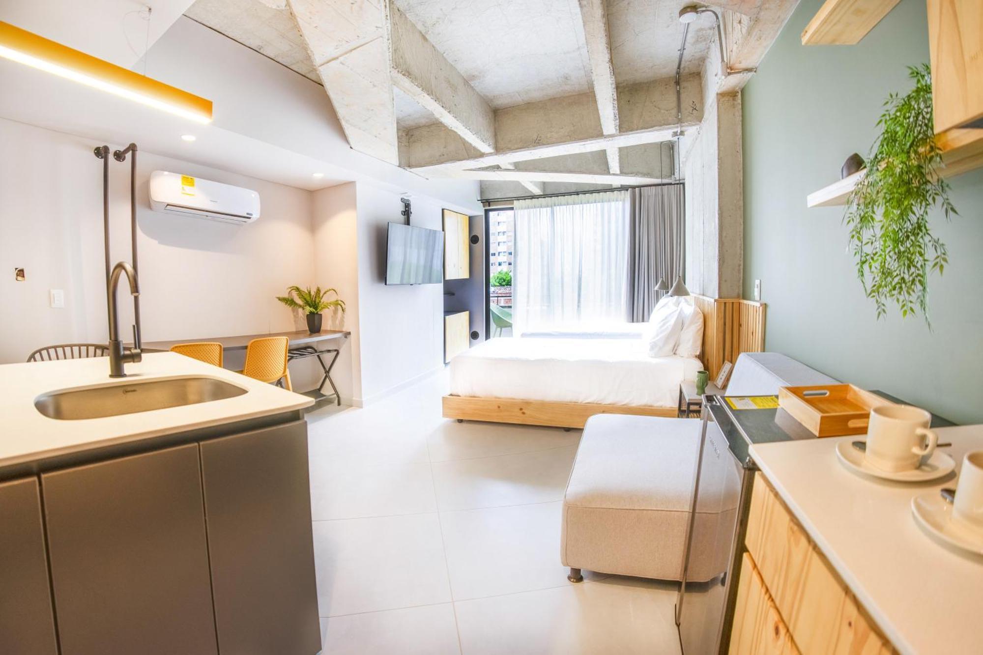 ホテル Firenze Lofts メデジン エクステリア 写真