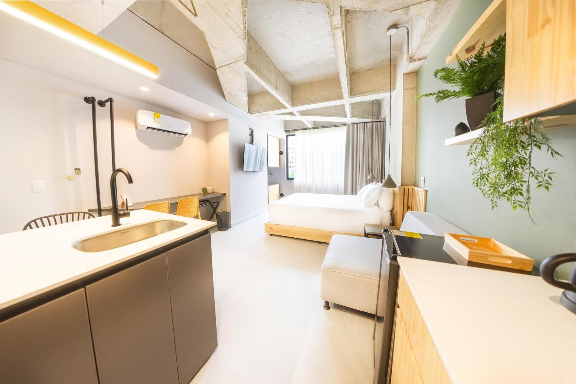 ホテル Firenze Lofts メデジン エクステリア 写真