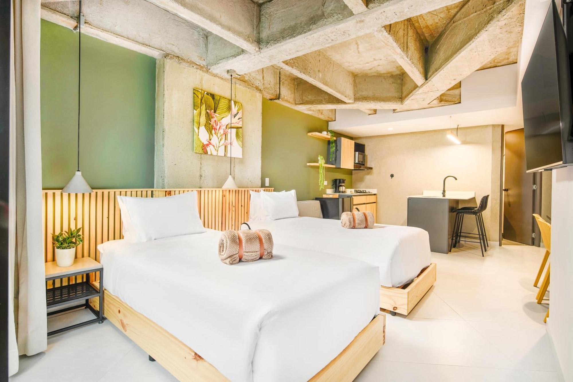 ホテル Firenze Lofts メデジン エクステリア 写真