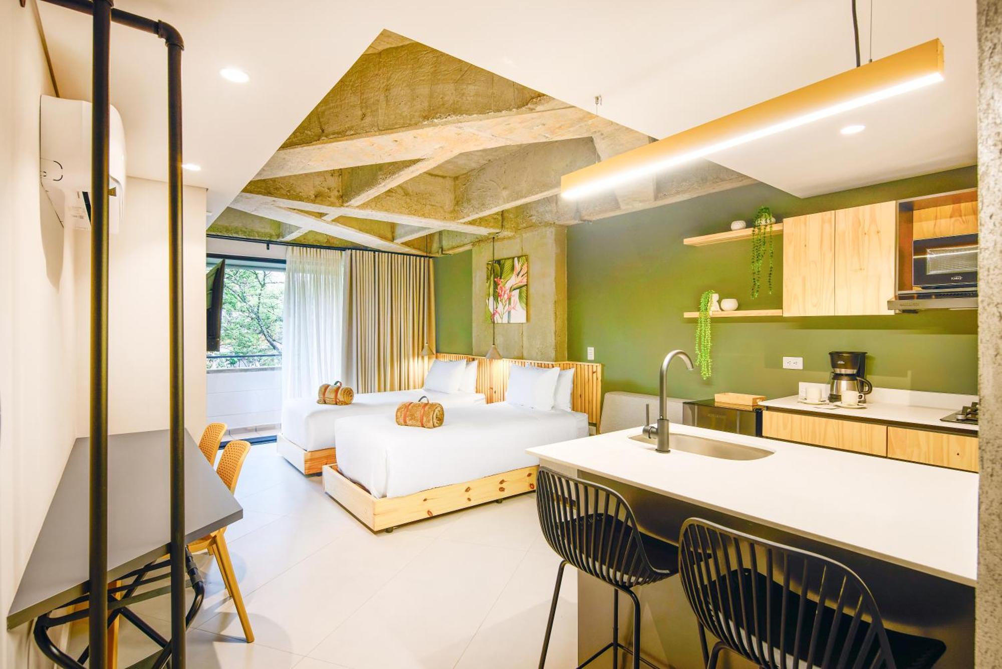 ホテル Firenze Lofts メデジン エクステリア 写真