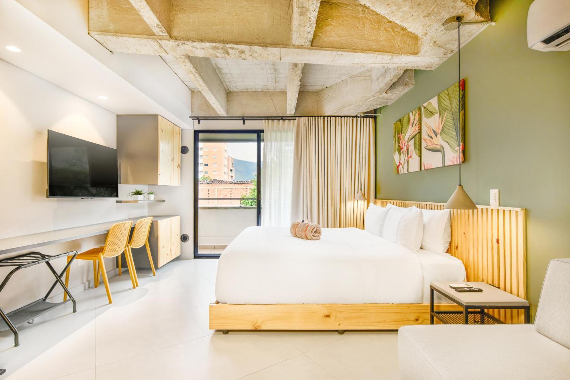 ホテル Firenze Lofts メデジン エクステリア 写真