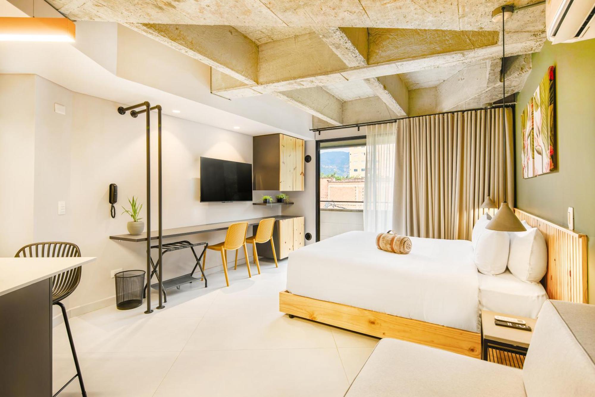 ホテル Firenze Lofts メデジン エクステリア 写真